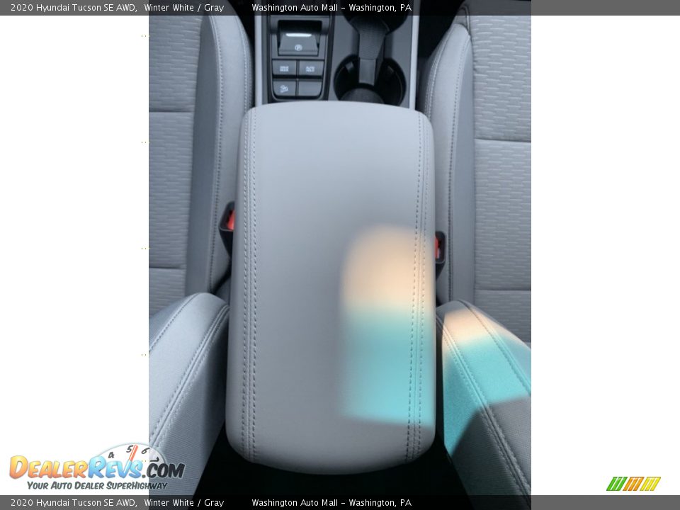 2020 Hyundai Tucson SE AWD Winter White / Gray Photo #35