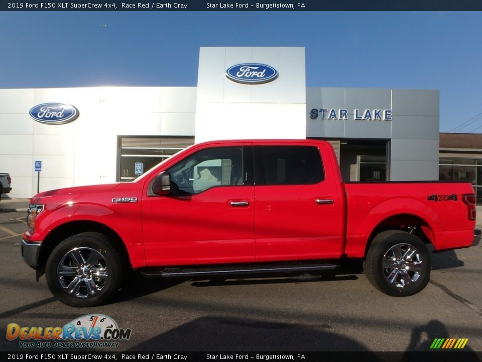 2019 Ford F150 XLT SuperCrew 4x4 Race Red / Earth Gray Photo #1