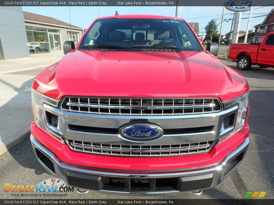 2019 Ford F150 XLT SuperCrew 4x4 Race Red / Earth Gray Photo #2