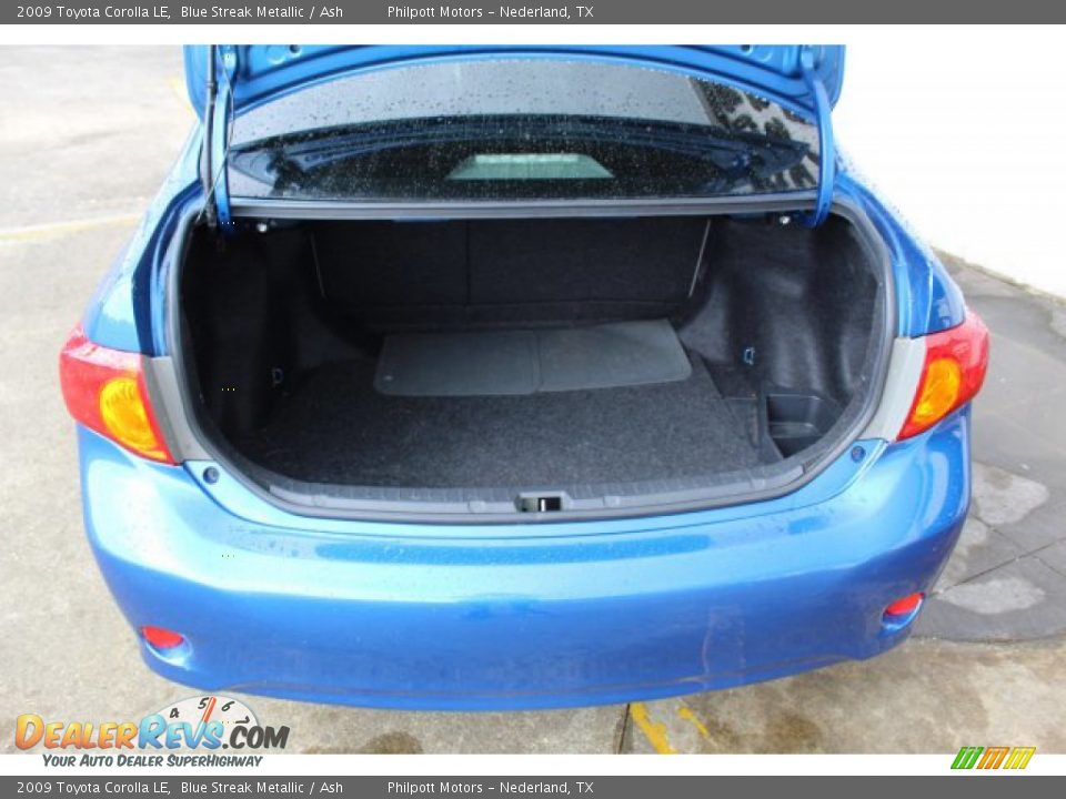 2009 Toyota Corolla LE Blue Streak Metallic / Ash Photo #20