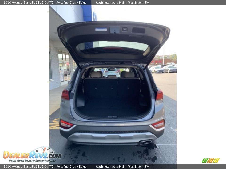 2020 Hyundai Santa Fe SEL 2.0 AWD Portofino Gray / Beige Photo #21