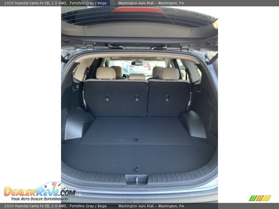 2020 Hyundai Santa Fe SEL 2.0 AWD Portofino Gray / Beige Photo #22