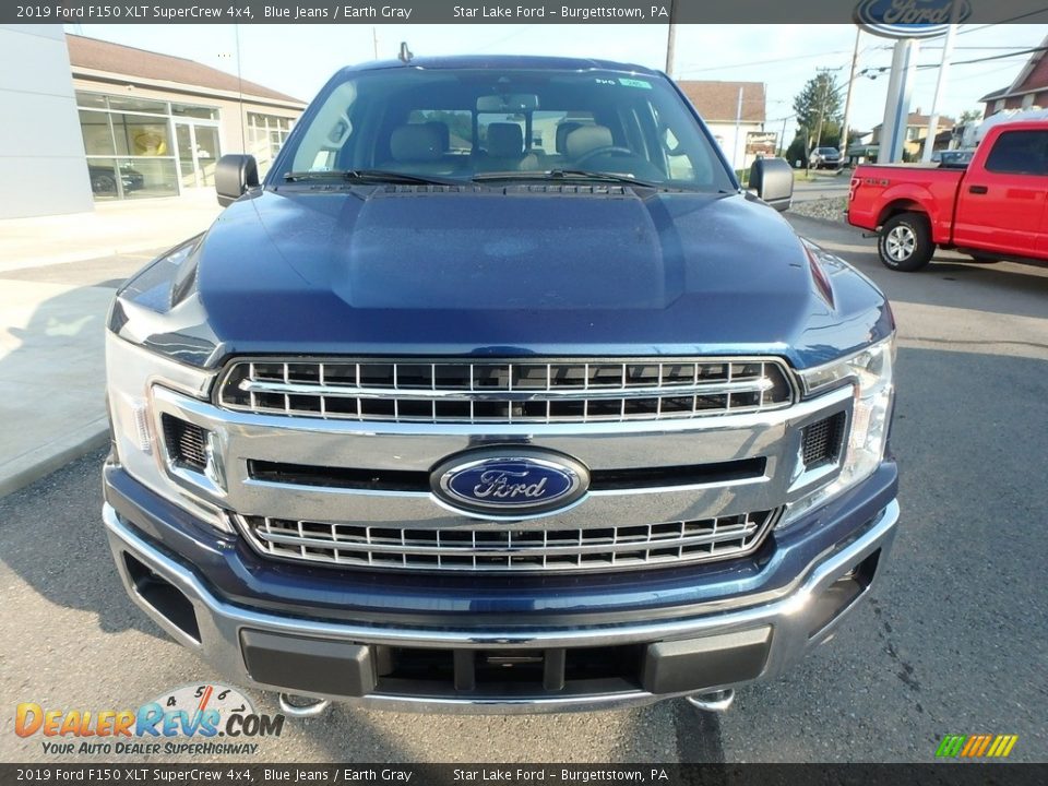 2019 Ford F150 XLT SuperCrew 4x4 Blue Jeans / Earth Gray Photo #2