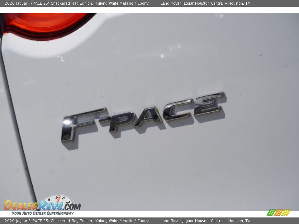 2020 Jaguar F-PACE 25t Checkered Flag Edition Yulong White Metallic / Ebony Photo #11