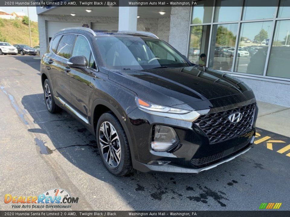 Front 3/4 View of 2020 Hyundai Santa Fe Limited 2.0 AWD Photo #2