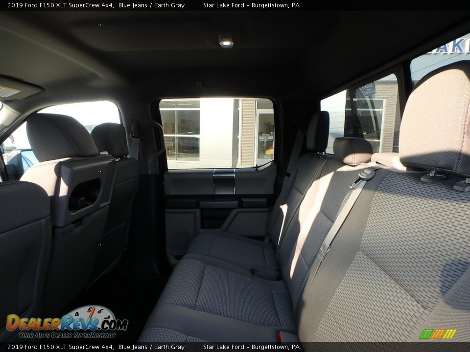 2019 Ford F150 XLT SuperCrew 4x4 Blue Jeans / Earth Gray Photo #11