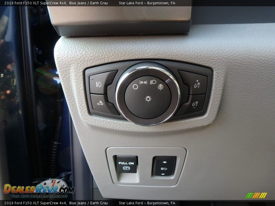 2019 Ford F150 XLT SuperCrew 4x4 Blue Jeans / Earth Gray Photo #15
