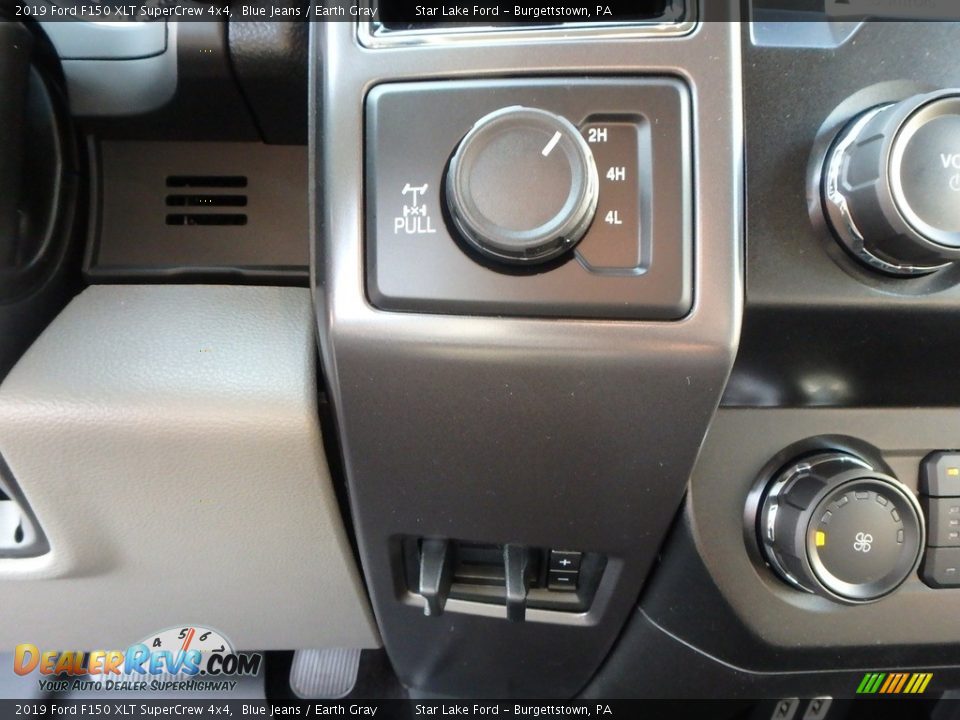 2019 Ford F150 XLT SuperCrew 4x4 Blue Jeans / Earth Gray Photo #17