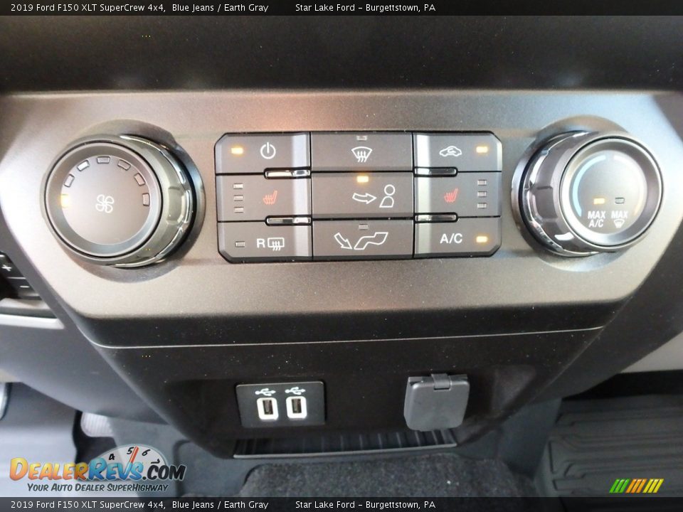 2019 Ford F150 XLT SuperCrew 4x4 Blue Jeans / Earth Gray Photo #18