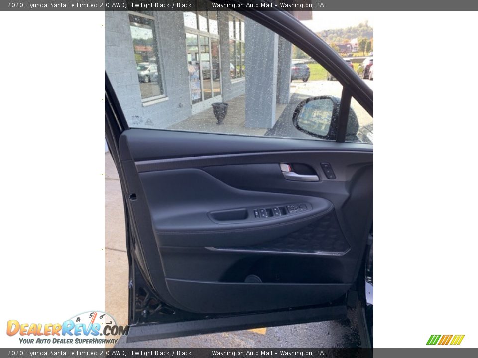 2020 Hyundai Santa Fe Limited 2.0 AWD Twilight Black / Black Photo #11
