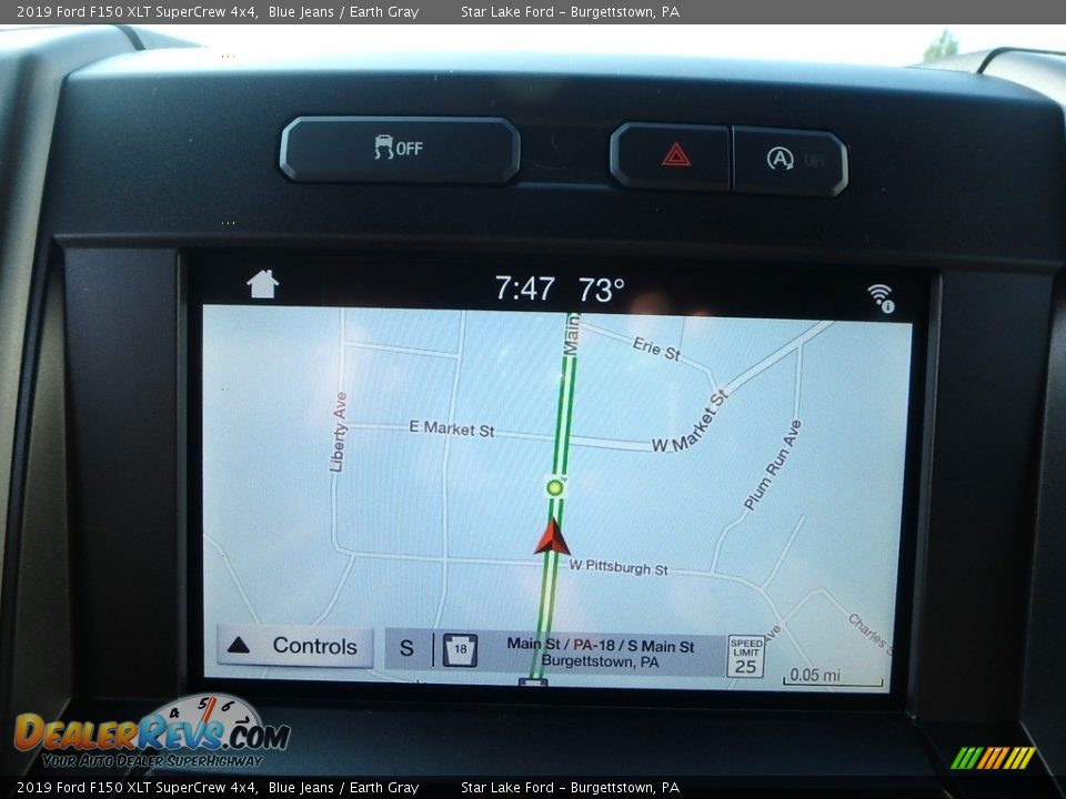 2019 Ford F150 XLT SuperCrew 4x4 Blue Jeans / Earth Gray Photo #19