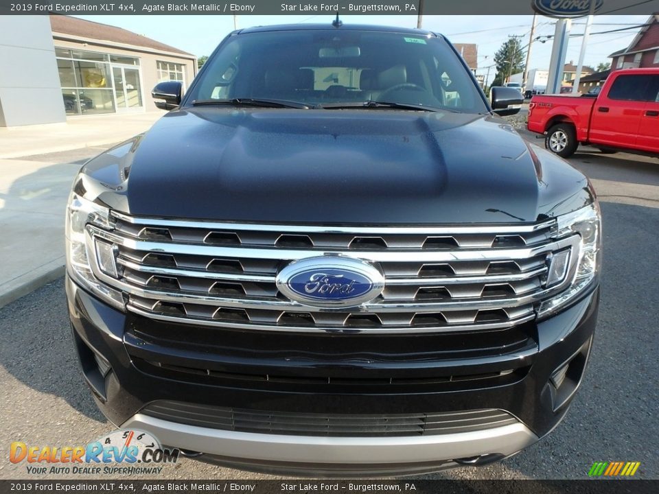 2019 Ford Expedition XLT 4x4 Agate Black Metallic / Ebony Photo #2