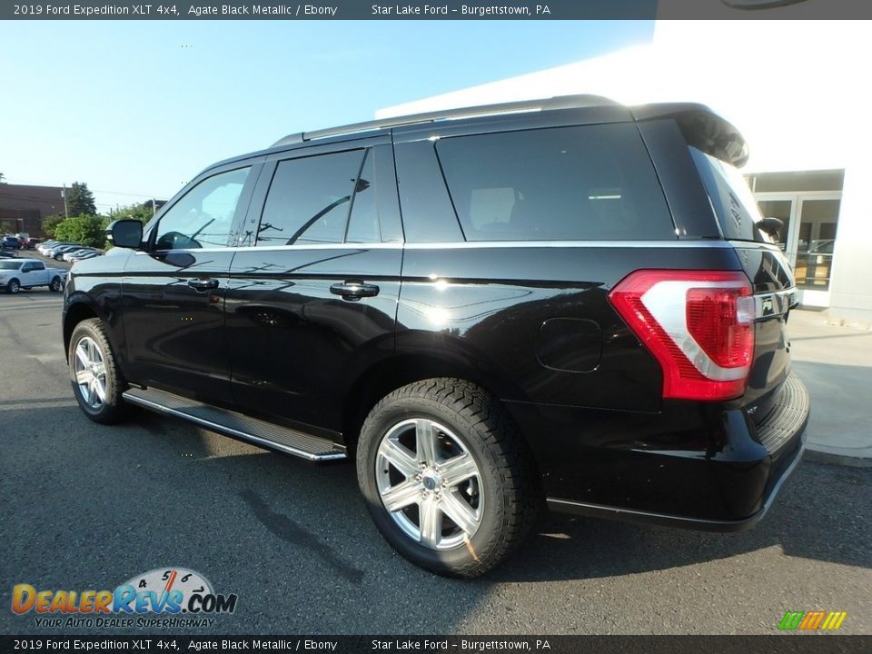2019 Ford Expedition XLT 4x4 Agate Black Metallic / Ebony Photo #8