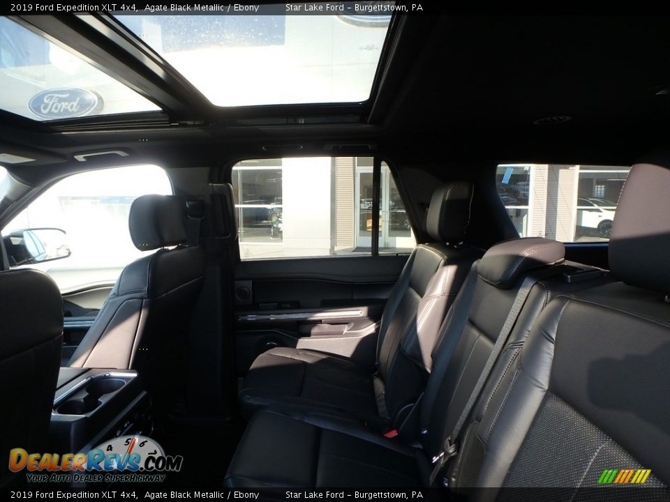 2019 Ford Expedition XLT 4x4 Agate Black Metallic / Ebony Photo #12