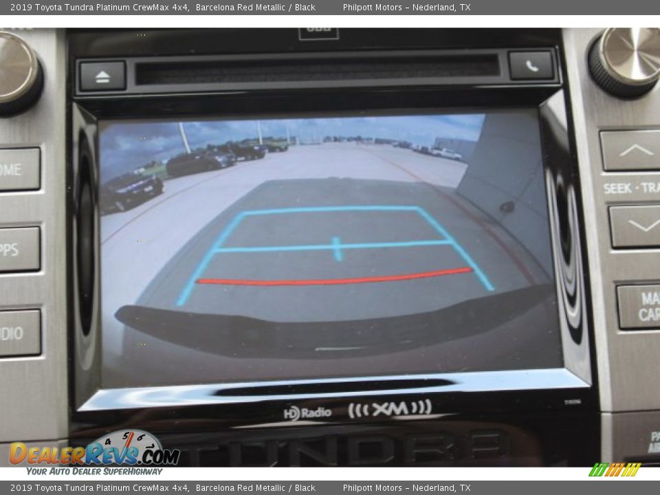 2019 Toyota Tundra Platinum CrewMax 4x4 Barcelona Red Metallic / Black Photo #18