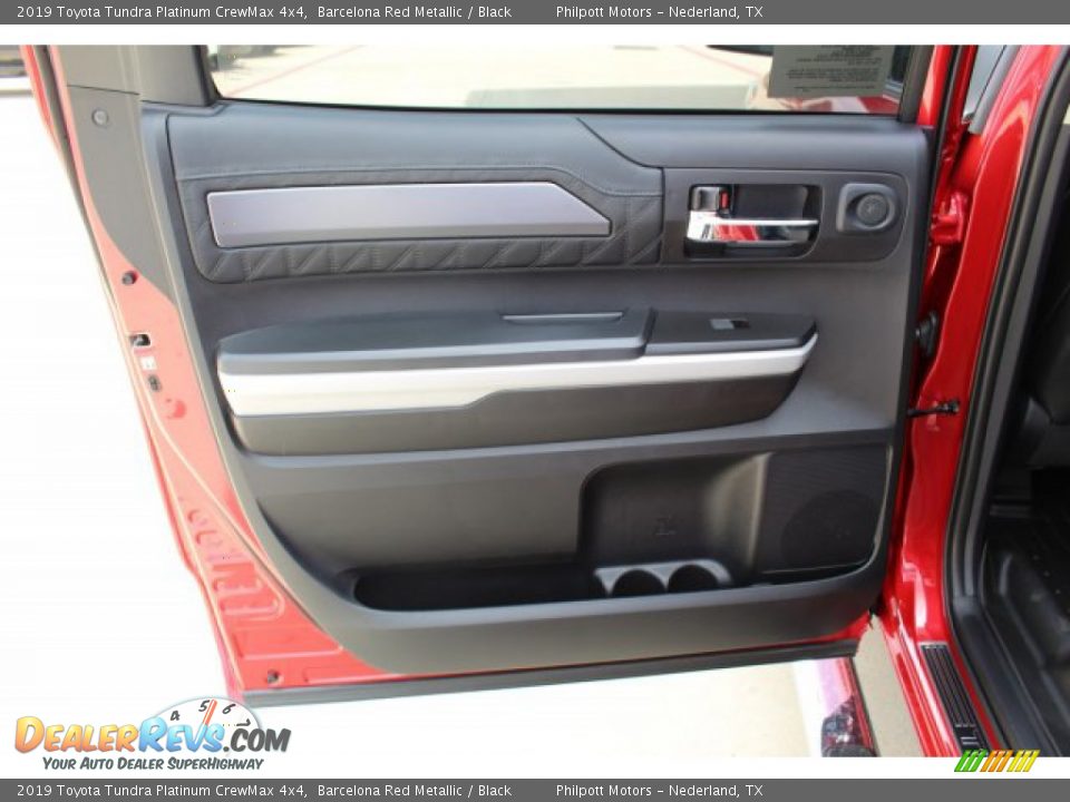 2019 Toyota Tundra Platinum CrewMax 4x4 Barcelona Red Metallic / Black Photo #20