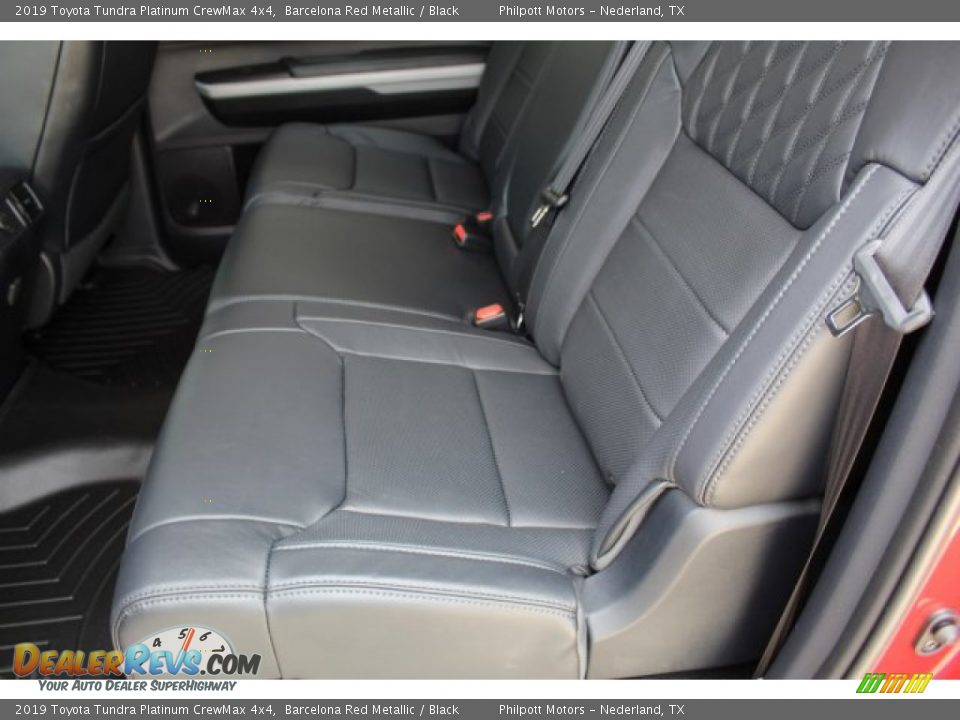 2019 Toyota Tundra Platinum CrewMax 4x4 Barcelona Red Metallic / Black Photo #21