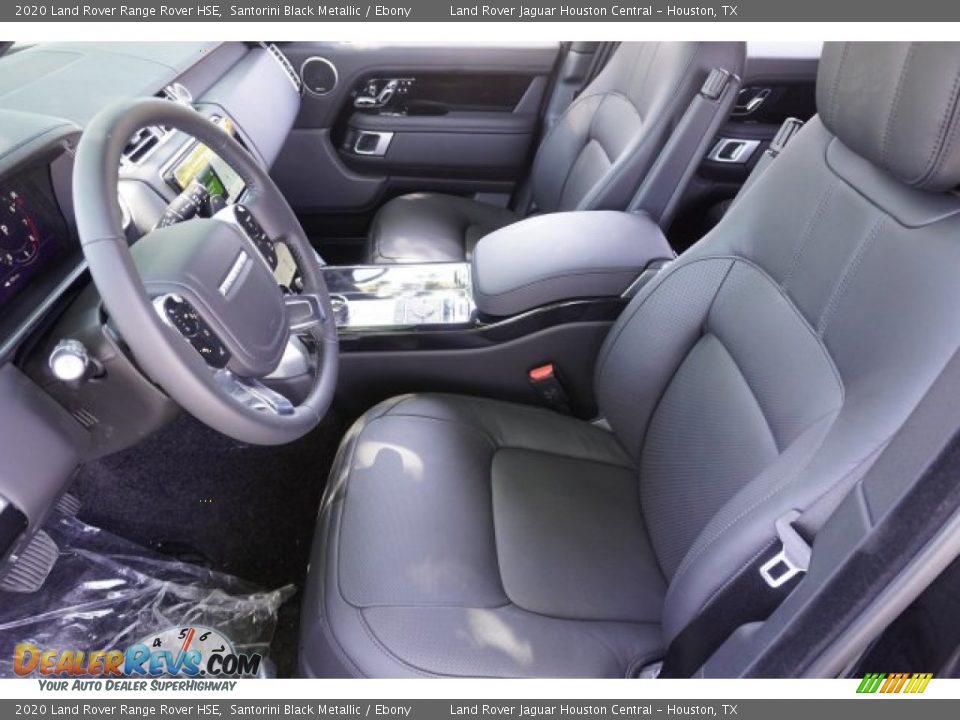 2020 Land Rover Range Rover HSE Santorini Black Metallic / Ebony Photo #12