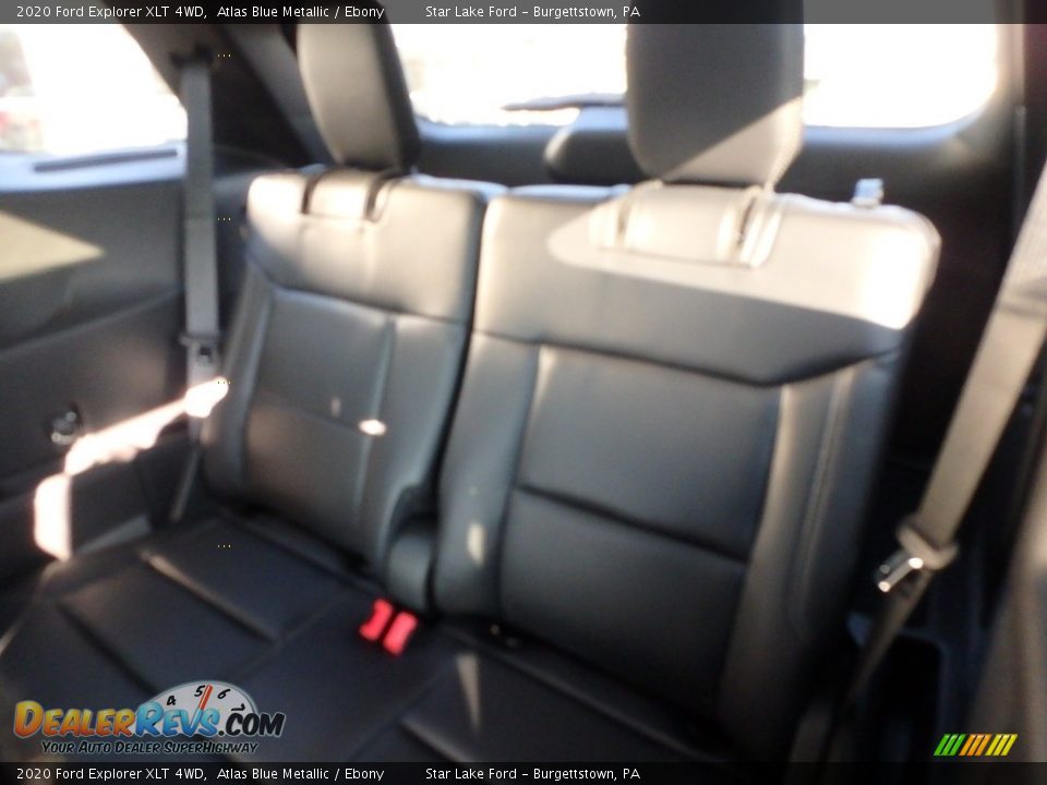 2020 Ford Explorer XLT 4WD Atlas Blue Metallic / Ebony Photo #13