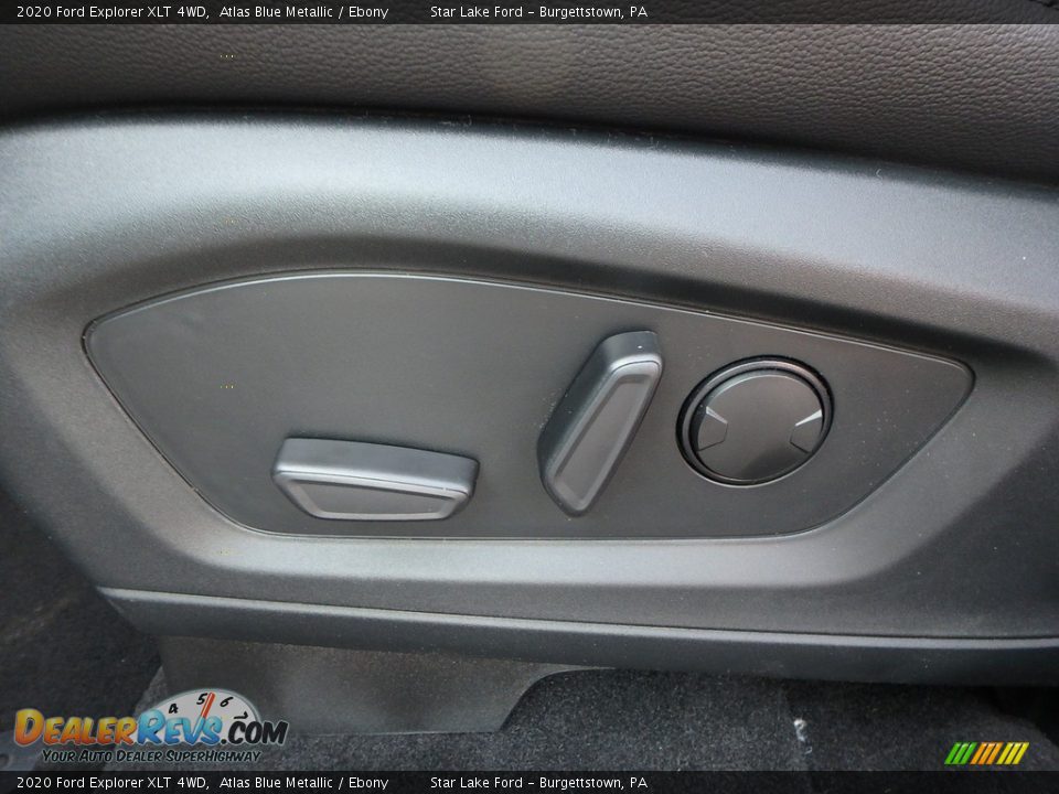 2020 Ford Explorer XLT 4WD Atlas Blue Metallic / Ebony Photo #16