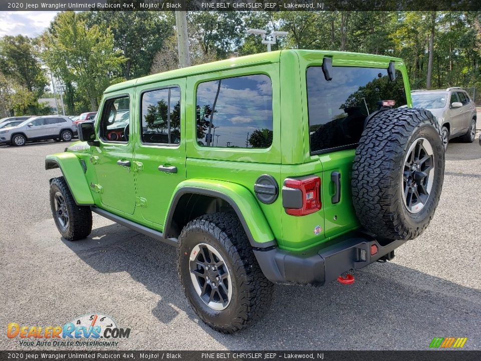 2020 Jeep Wrangler Unlimited Rubicon 4x4 Mojito! / Black Photo #4