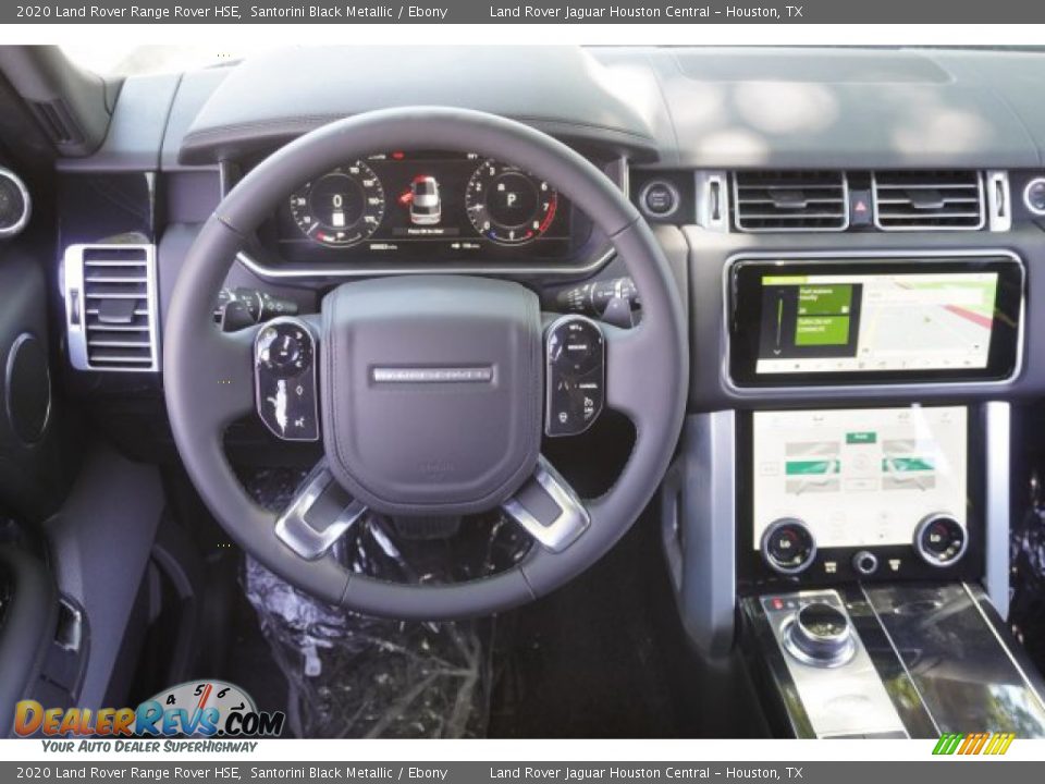 2020 Land Rover Range Rover HSE Santorini Black Metallic / Ebony Photo #28