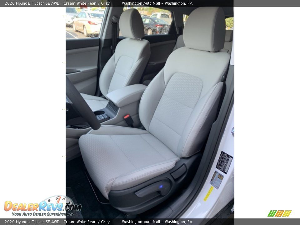 2020 Hyundai Tucson SE AWD Cream White Pearl / Gray Photo #15