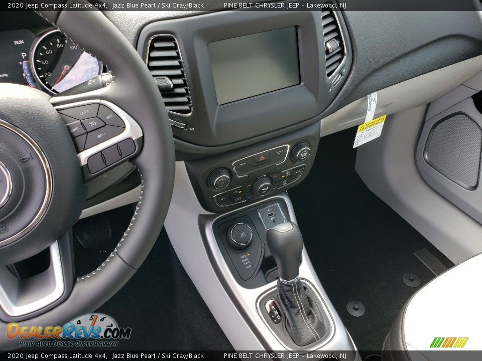 2020 Jeep Compass Latitude 4x4 Jazz Blue Pearl / Ski Gray/Black Photo #10