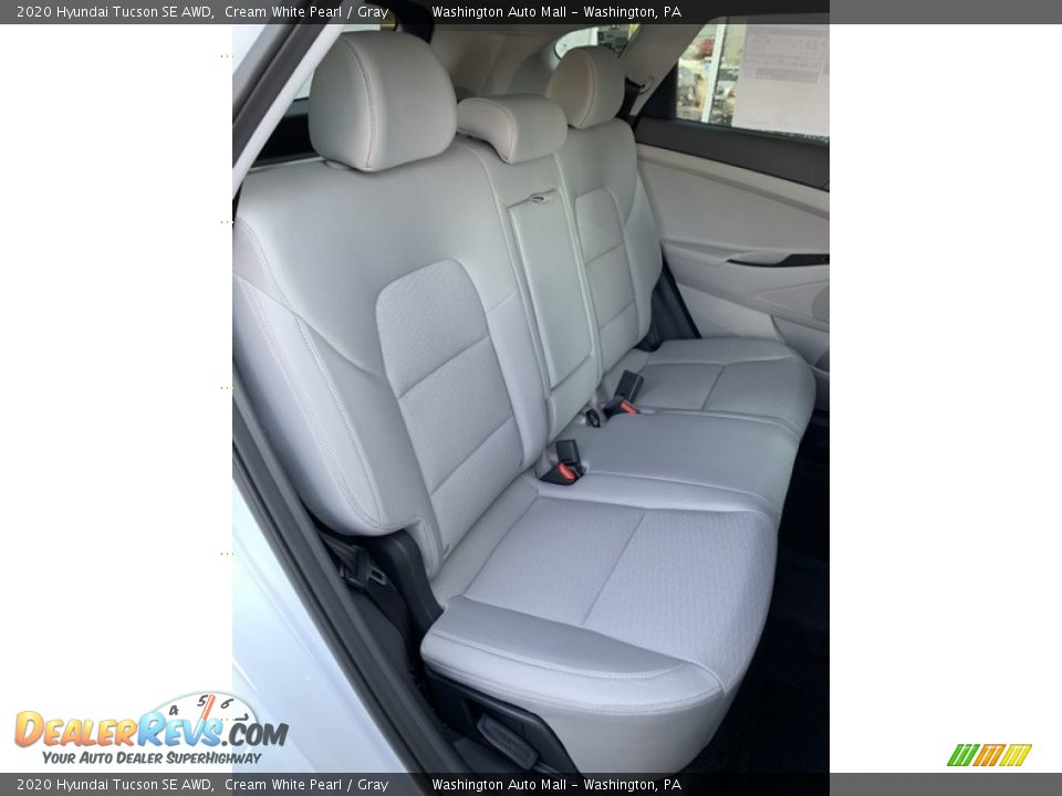 2020 Hyundai Tucson SE AWD Cream White Pearl / Gray Photo #25