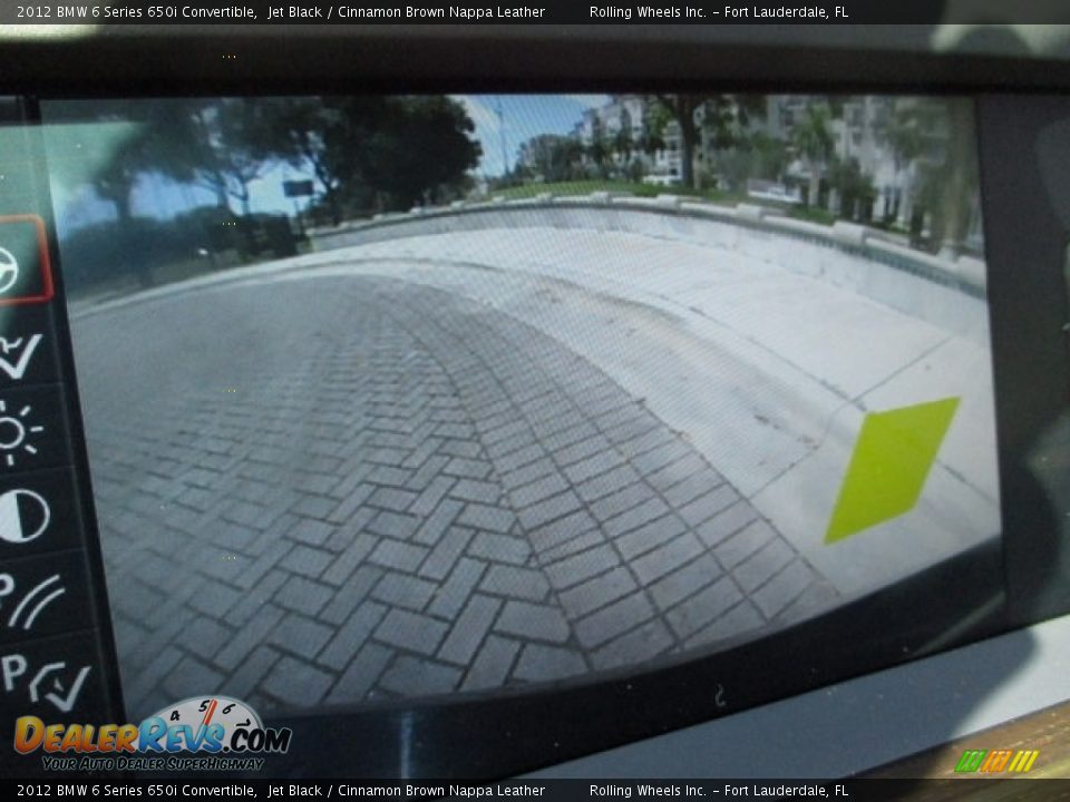 2012 BMW 6 Series 650i Convertible Jet Black / Cinnamon Brown Nappa Leather Photo #12