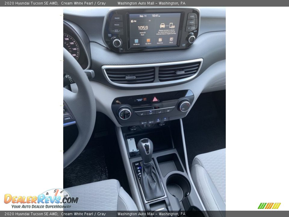 2020 Hyundai Tucson SE AWD Cream White Pearl / Gray Photo #32