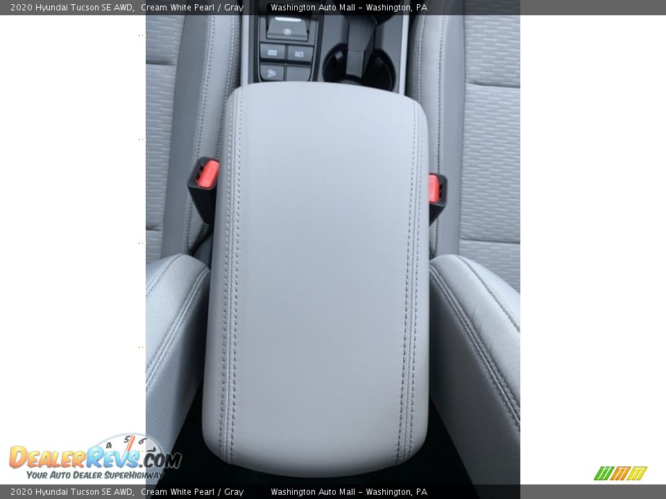 2020 Hyundai Tucson SE AWD Cream White Pearl / Gray Photo #35