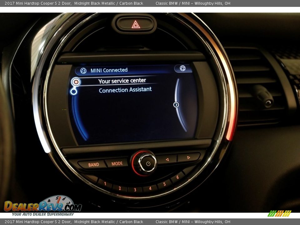 2017 Mini Hardtop Cooper S 2 Door Midnight Black Metallic / Carbon Black Photo #12