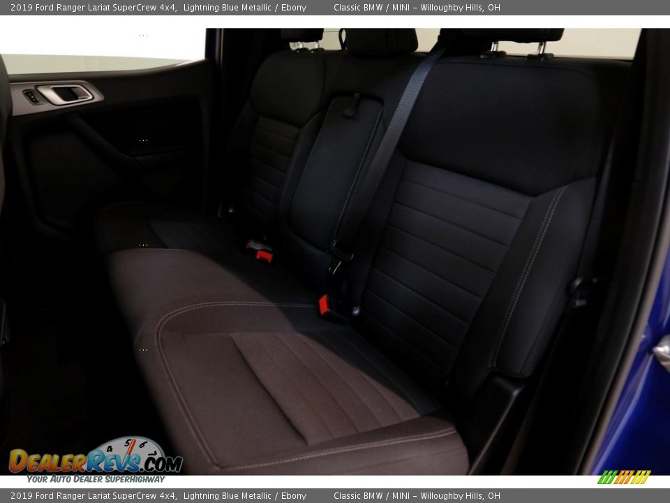 2019 Ford Ranger Lariat SuperCrew 4x4 Lightning Blue Metallic / Ebony Photo #20