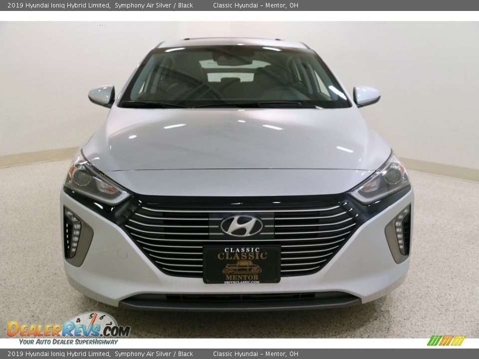 2019 Hyundai Ioniq Hybrid Limited Symphony Air Silver / Black Photo #2