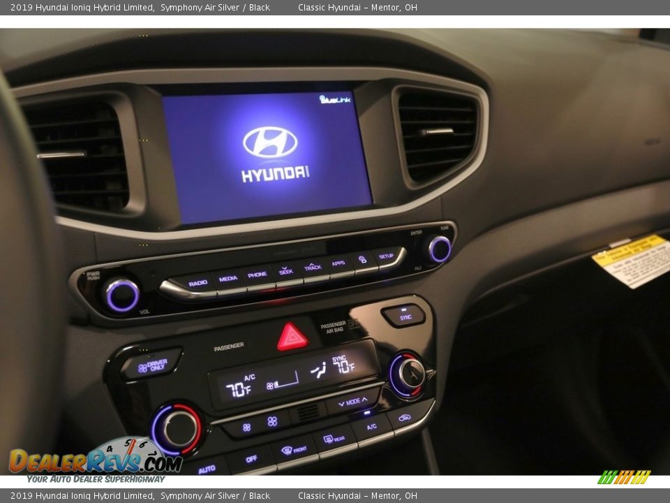 Controls of 2019 Hyundai Ioniq Hybrid Limited Photo #14