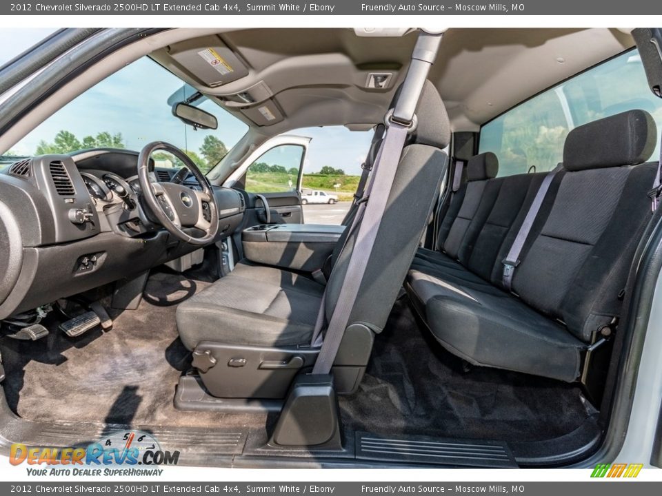 2012 Chevrolet Silverado 2500HD LT Extended Cab 4x4 Summit White / Ebony Photo #20