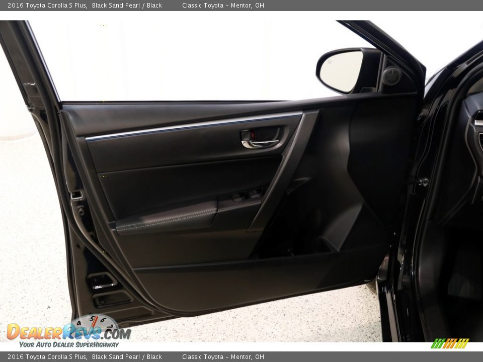 2016 Toyota Corolla S Plus Black Sand Pearl / Black Photo #4