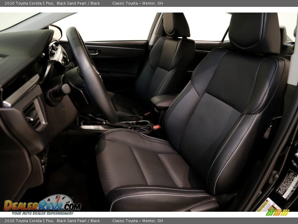 2016 Toyota Corolla S Plus Black Sand Pearl / Black Photo #5