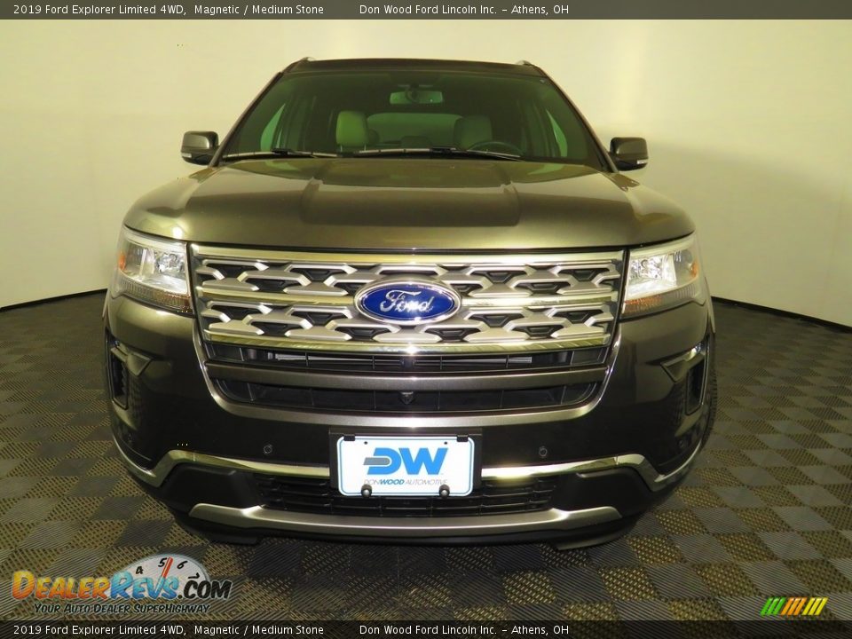 2019 Ford Explorer Limited 4WD Magnetic / Medium Stone Photo #4