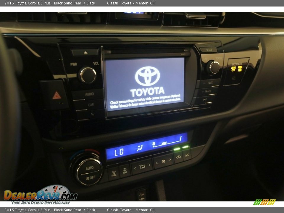 2016 Toyota Corolla S Plus Black Sand Pearl / Black Photo #8