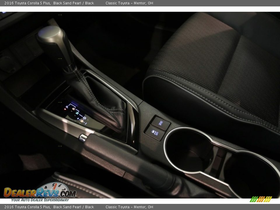 2016 Toyota Corolla S Plus Black Sand Pearl / Black Photo #12
