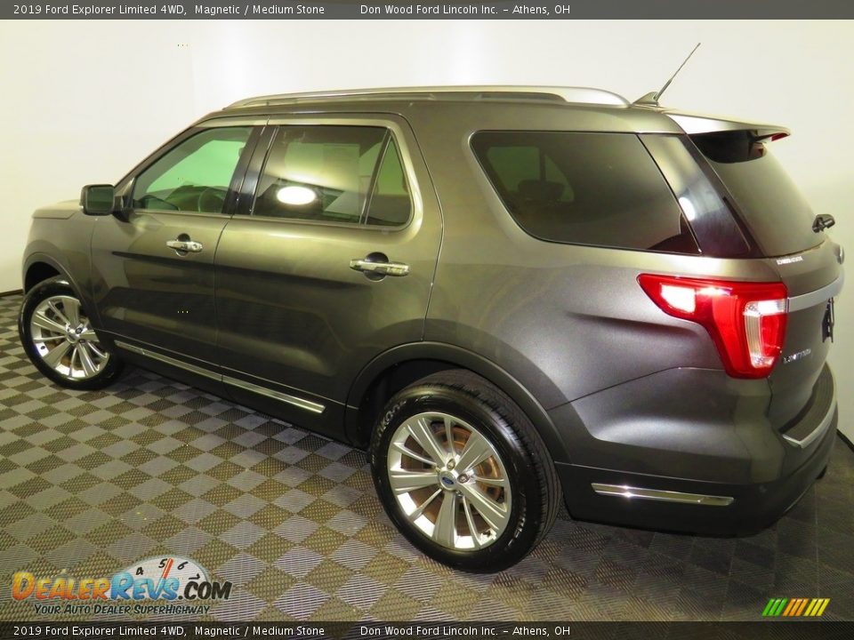 2019 Ford Explorer Limited 4WD Magnetic / Medium Stone Photo #9