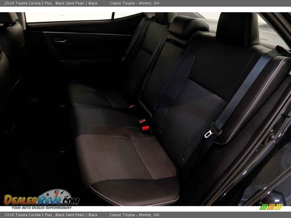 2016 Toyota Corolla S Plus Black Sand Pearl / Black Photo #15