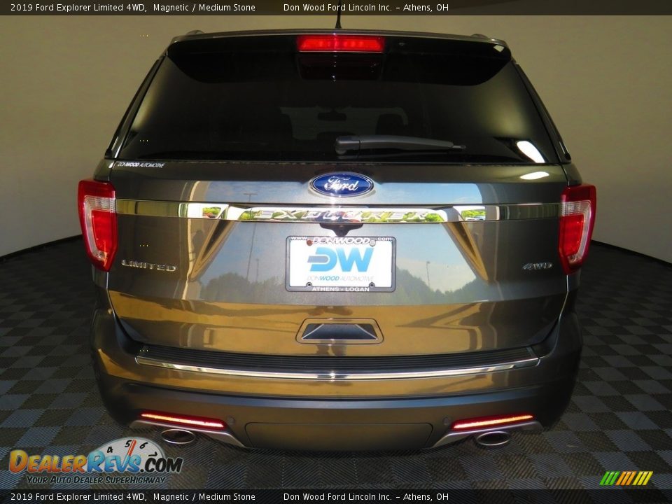 2019 Ford Explorer Limited 4WD Magnetic / Medium Stone Photo #11