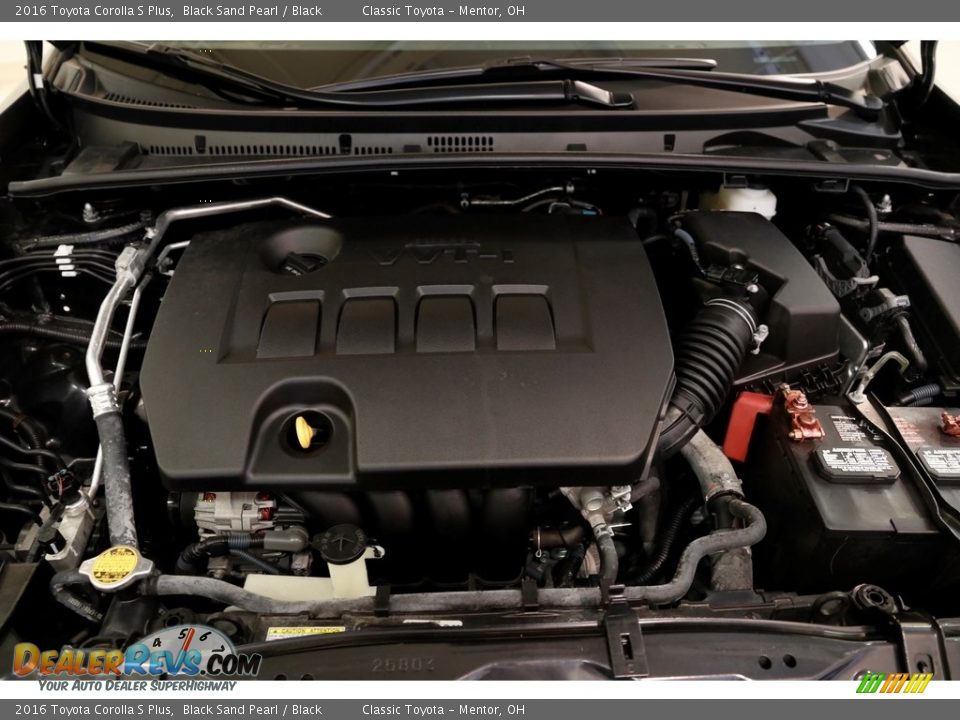 2016 Toyota Corolla S Plus Black Sand Pearl / Black Photo #17
