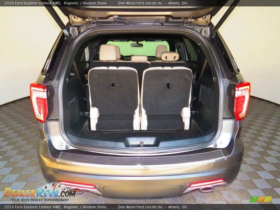 2019 Ford Explorer Limited 4WD Magnetic / Medium Stone Photo #12