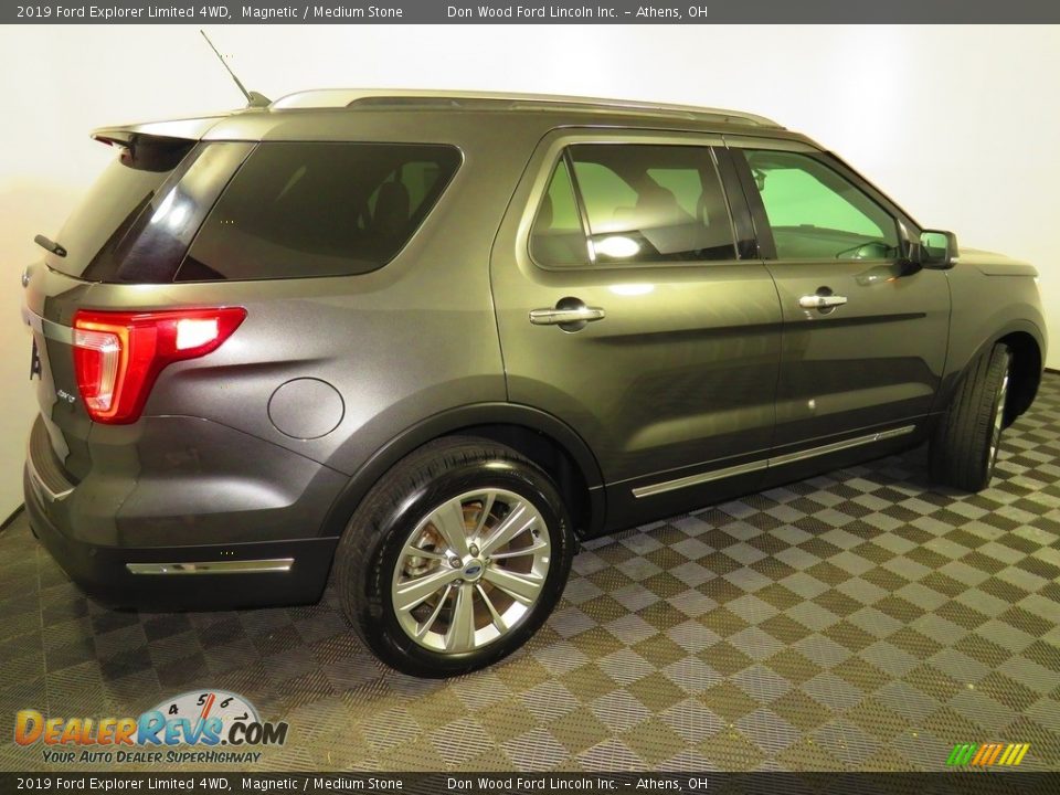2019 Ford Explorer Limited 4WD Magnetic / Medium Stone Photo #16