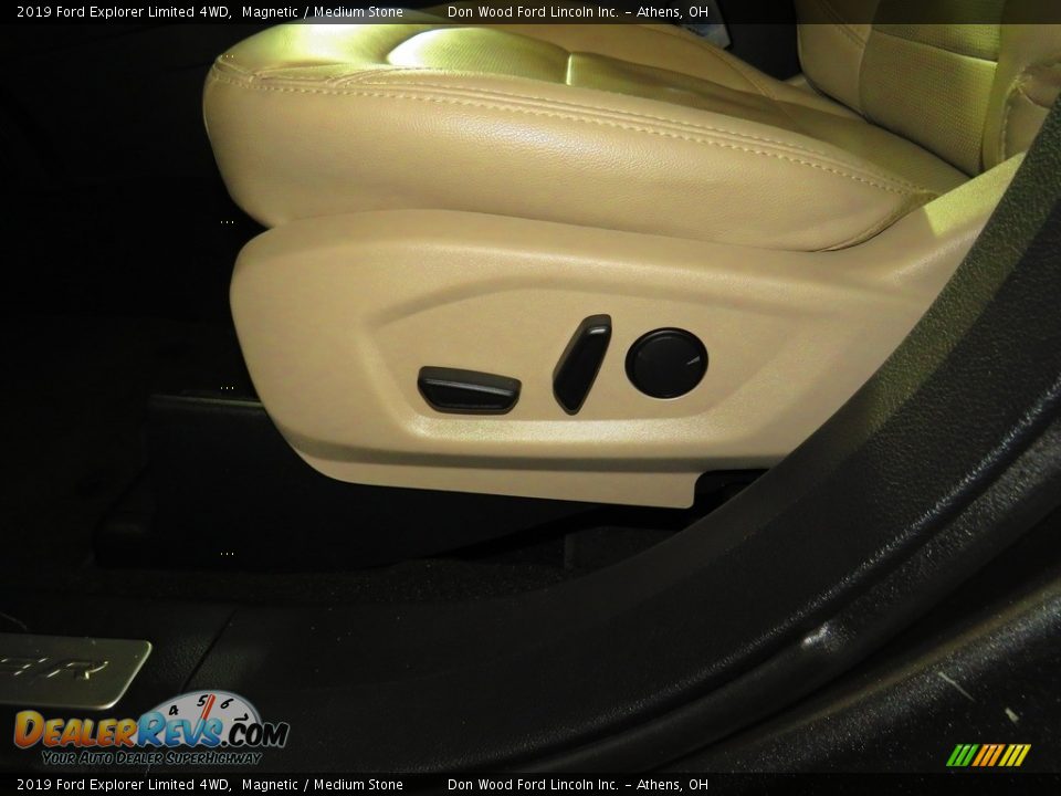 2019 Ford Explorer Limited 4WD Magnetic / Medium Stone Photo #19