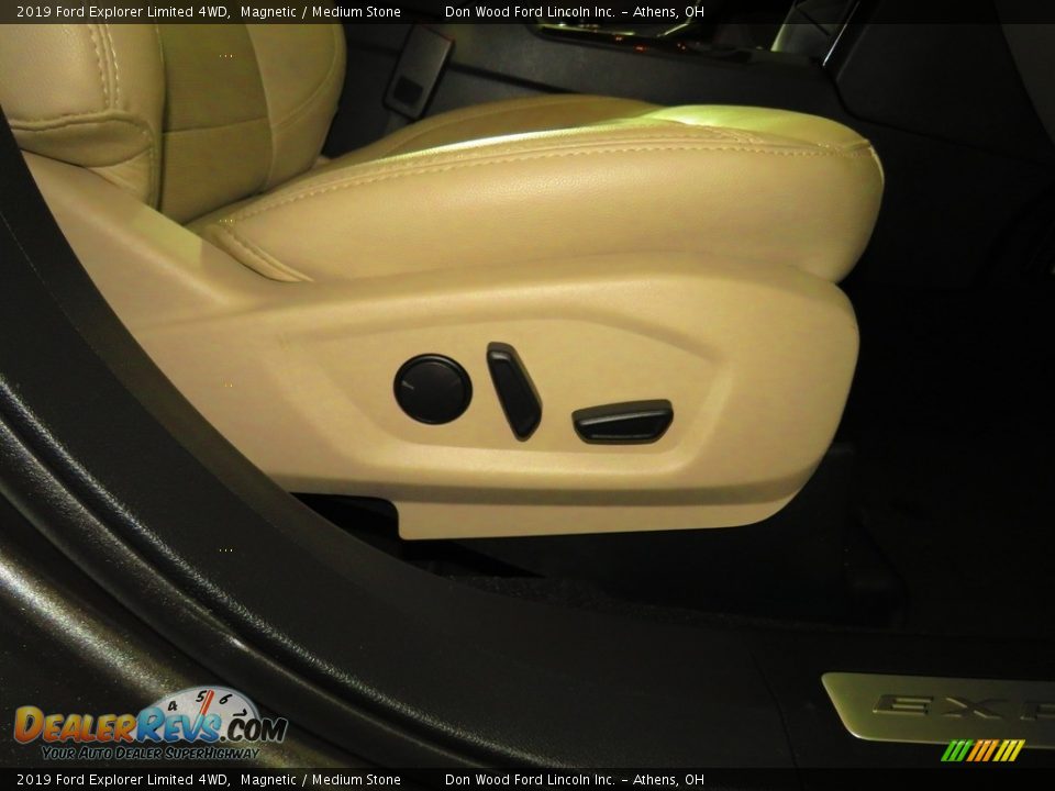 2019 Ford Explorer Limited 4WD Magnetic / Medium Stone Photo #27